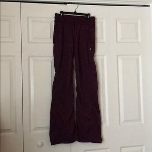 Plum Lululemon Studio Pant || (regular) *Unlined